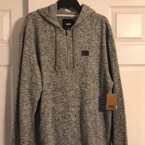 Vans XL hoodie with zipper New with Tags